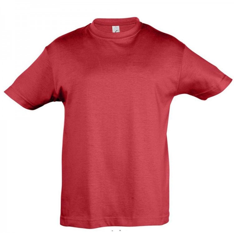 Футболка детская Regent Kids 150, красная Футболка детская Regent Kids 150, красная