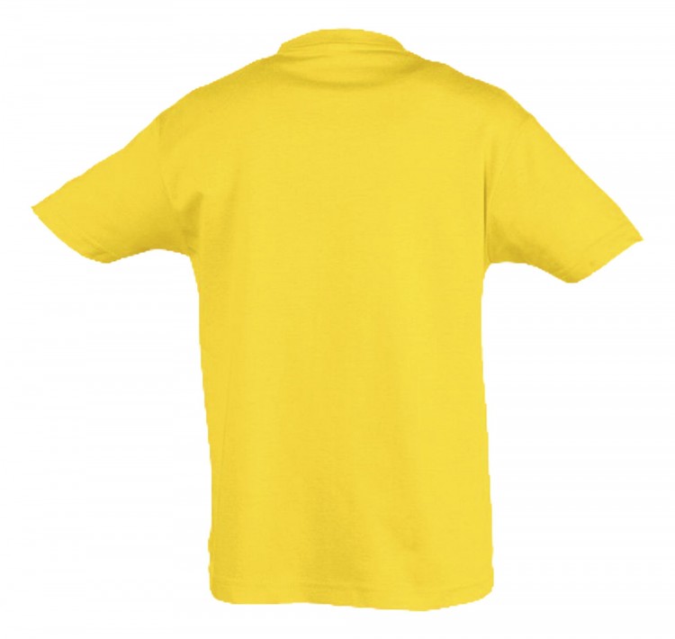 Футболка детская Regent Kids 150, желтая Футболка детская Regent Kids 150, желтая