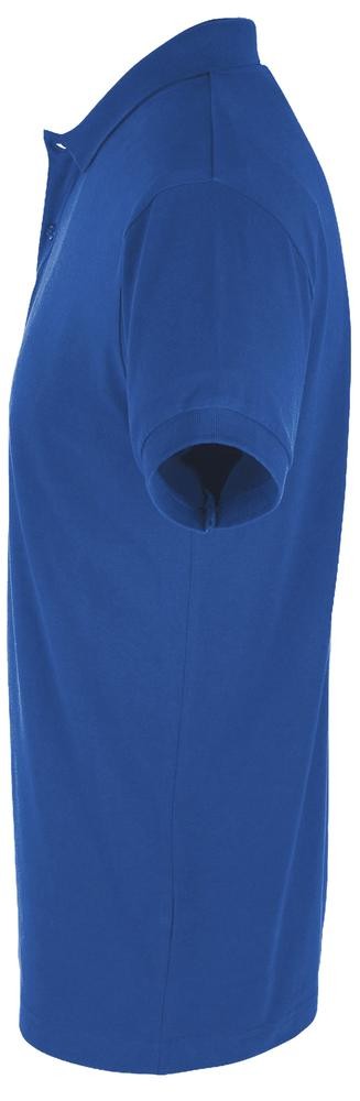Рубашка поло мужская Perfect Men 180 ярко-синяя Рубашка поло мужская Perfect Men 180 ярко-синяя
