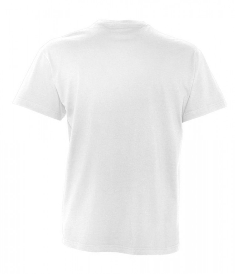 Футболка мужская с V-образным вырезом Victory 150, белая Футболка мужская с V-образным вырезом Victory 150, белая