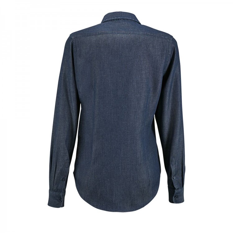 Рубашка женская Barry Women, синяя (деним) Рубашка женская Barry Women, синяя (деним)