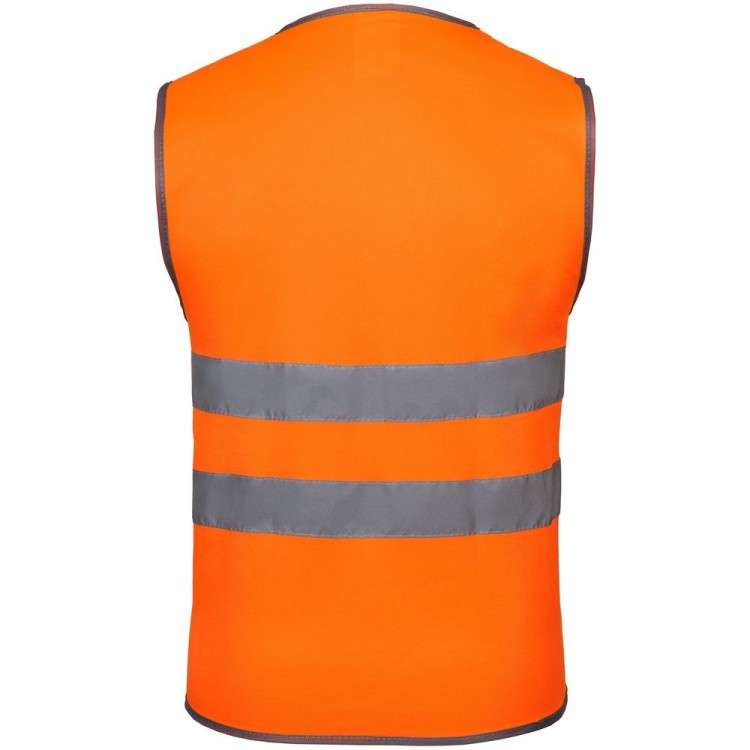 Сигнальный жилет СО-1, оранжевый неон