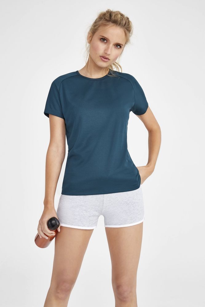 Футболка женская Sporty Women 140, ярко-синяя Футболка женская Sporty Women 140, ярко-синяя
