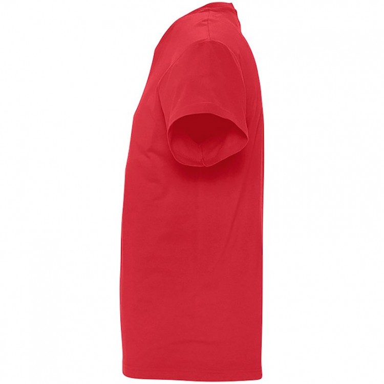 Футболка мужская с V-образным вырезом Victory 150, красная Футболка мужская с V-образным вырезом Victory 150, красная