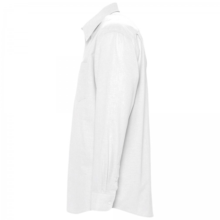 Рубашка мужская с длинным рукавом Boston, белая