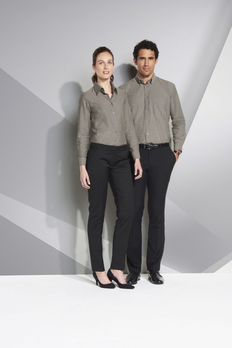 Рубашка мужская с длинным рукавом Boston, белая