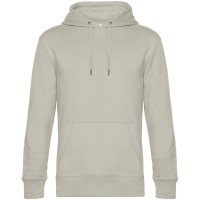 Толстовка с капюшоном унисекс King, дымчато-серая