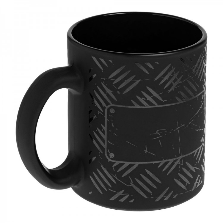 Кружка Hard Work Black, ver.1, черная Кружка Hard Work Black, ver.1, черная