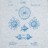 Футболка приталенная Old Patents. Wheel, голубой меланж