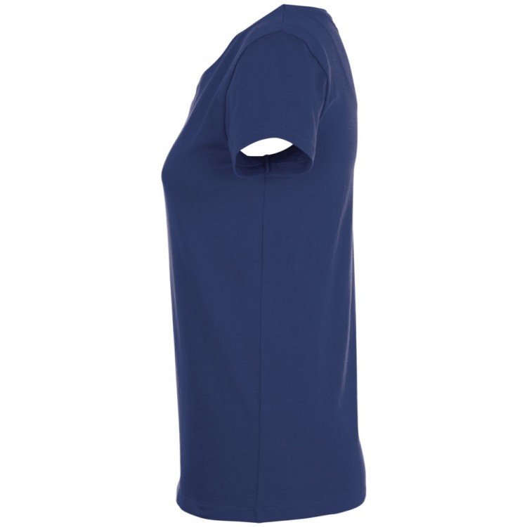 Футболка женская Mia, темно-синяя Футболка женская Mia, темно-синяя