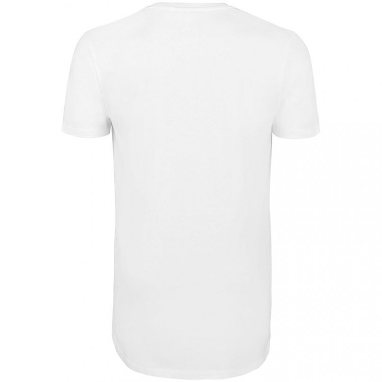 Футболка удлиненная Magnum, белая Футболка удлиненная Magnum, белая