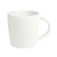 Кружка MILK , белый, 300мл, тонкая керамика, глянцевое покрытие