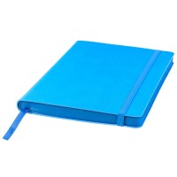 Ежедневник недатированный Shady, А5,  лазурный, кремовый блок в линейку, синий обрез