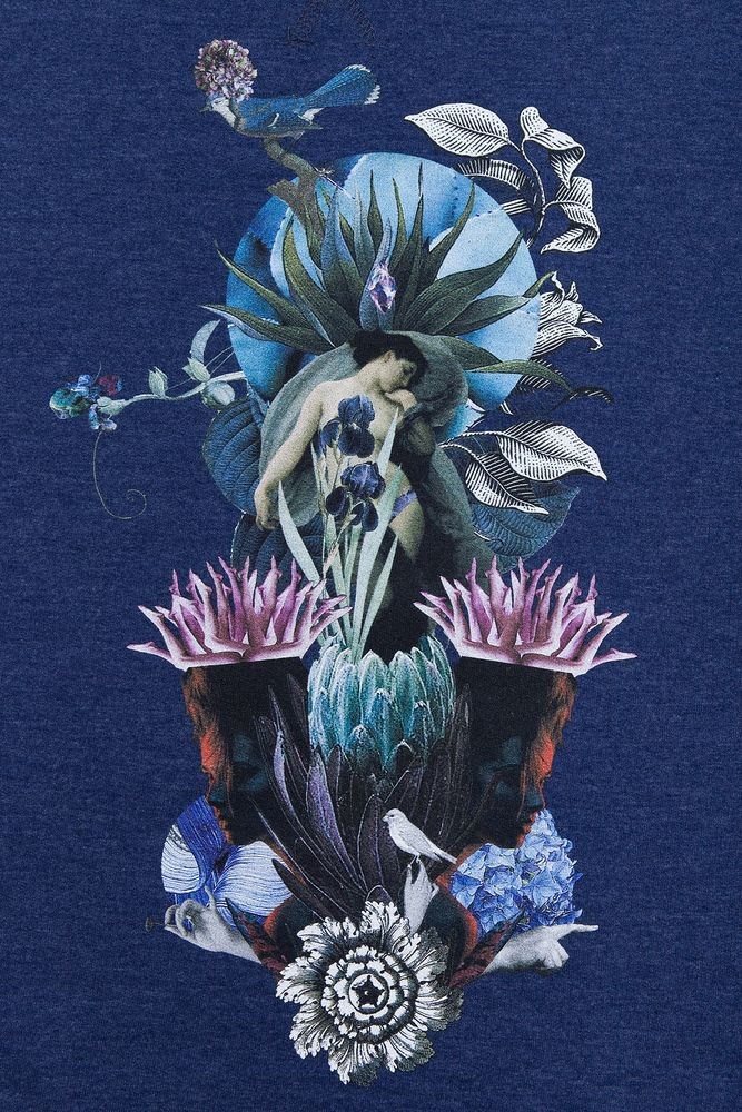 Толстовка Beauty Sleep, синий меланж Толстовка Beauty Sleep, синий меланж