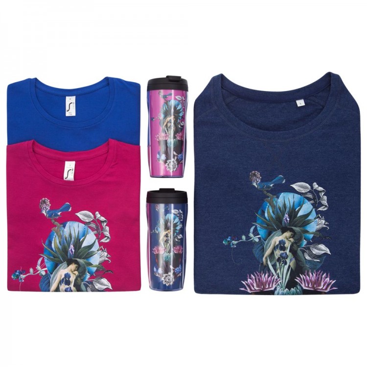 Толстовка Beauty Sleep, синий меланж Толстовка Beauty Sleep, синий меланж