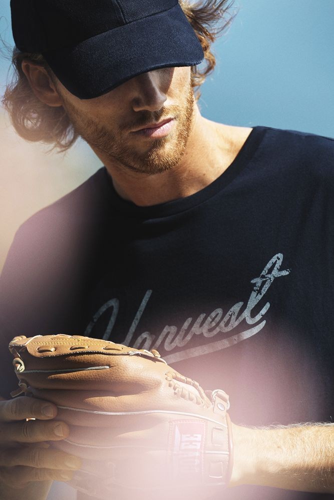 Футболка мужская American U, светлый меланж Футболка мужская American U, светлый меланж