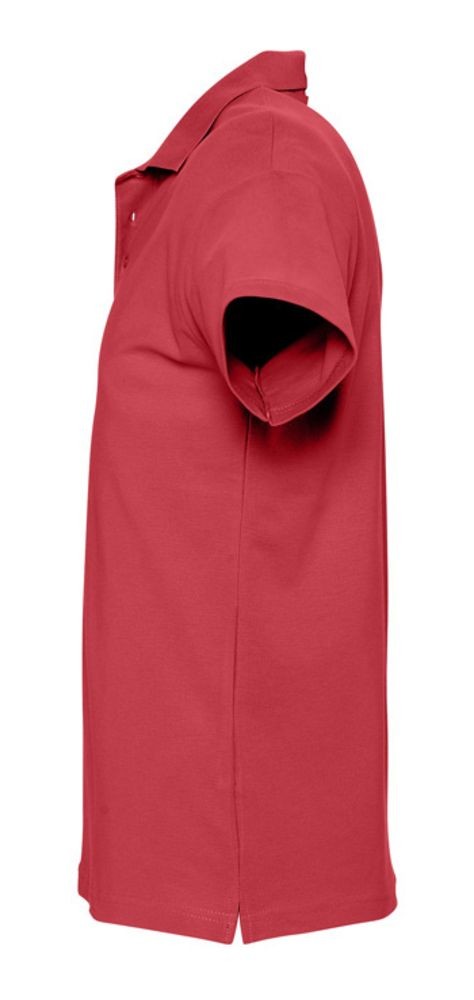 Рубашка поло мужская Spring 210, красная Рубашка поло мужская Spring 210, красная