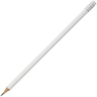 Карандаш простой Hand Friend с ластиком, белый Карандаш простой Hand Friend с ластиком, белый