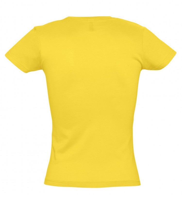 Футболка женская Miss 150, желтая Футболка женская Miss 150, желтая
