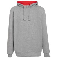 Двусторонняя толстовка Revers, серая с красным Двусторонняя толстовка Revers, серая с красным