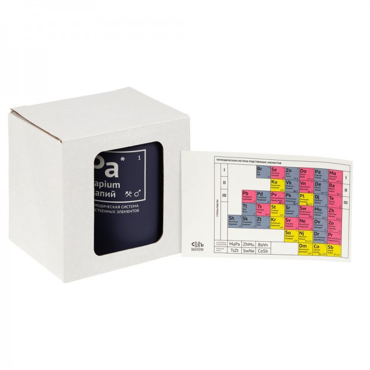 Кружка «Папий» c покрытием софт-тач, темно-синяя Кружка «Папий» c покрытием софт-тач, темно-синяя