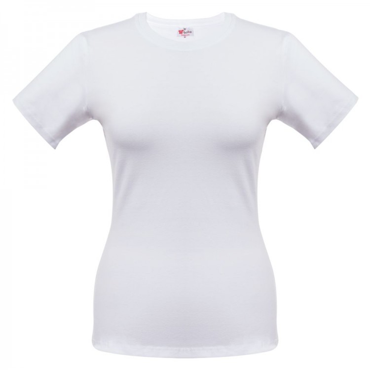 Футболка женская T-bolka Stretch Lady, белая