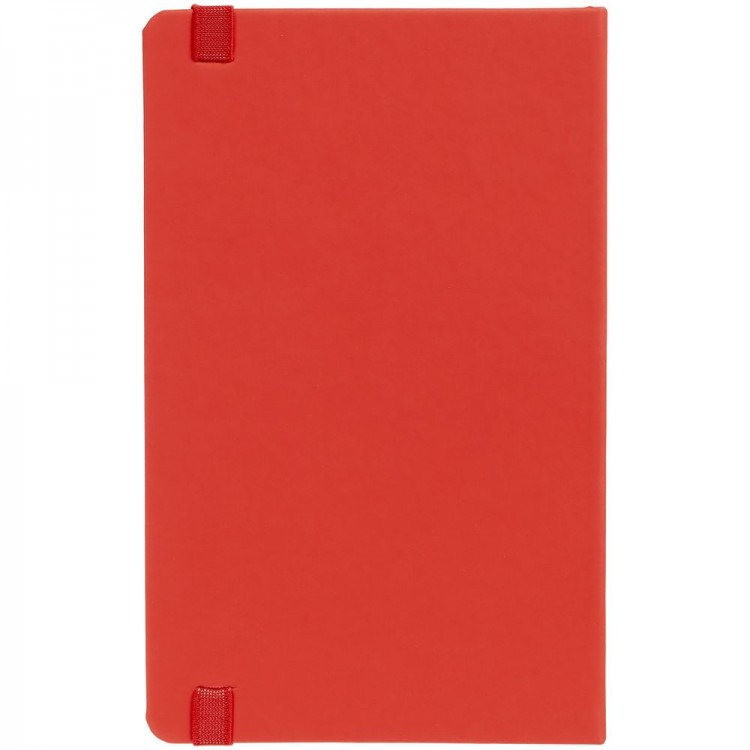 Блокнот Shall, в линейку, красный