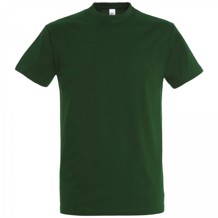 Футболка Imperial 190, темно-зеленая Футболка Imperial 190, темно-зеленая