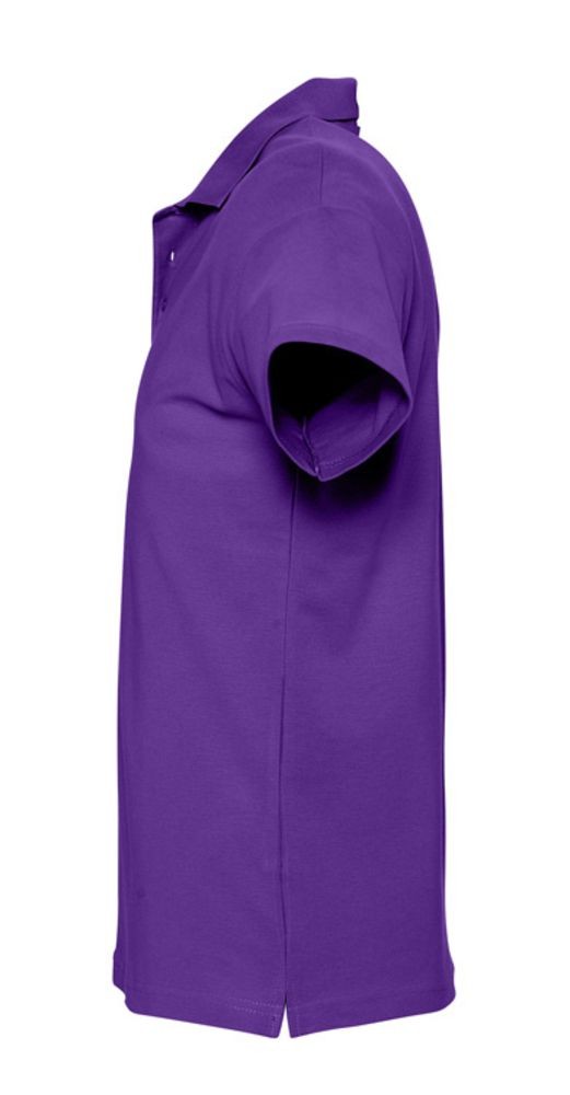 Рубашка поло мужская Spring 210, темно-фиолетовая