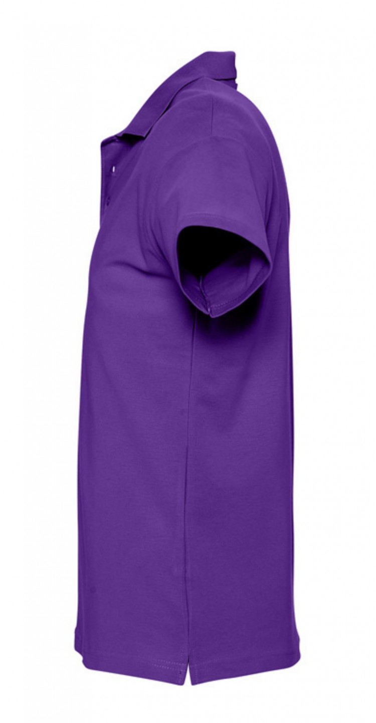 Рубашка поло мужская Spring 210, темно-фиолетовая