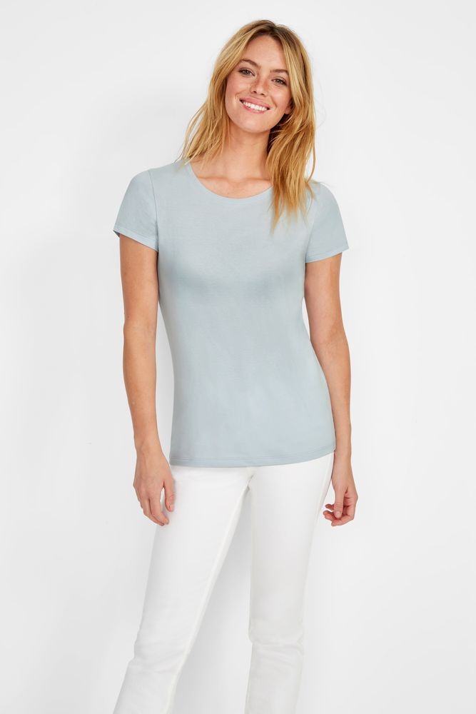 Футболка женская Martin Women, черная Футболка женская Martin Women, черная