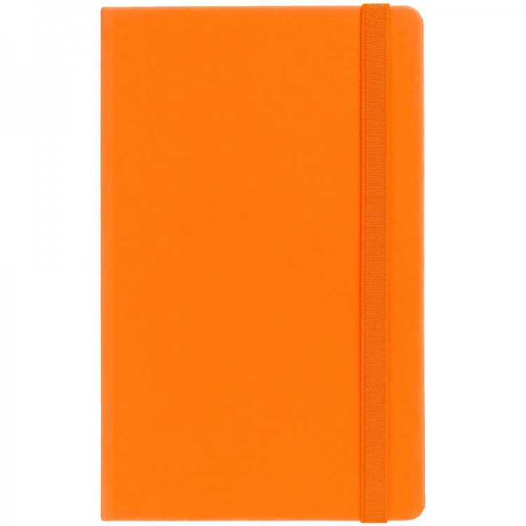 Блокнот Shall, в линейку, оранжевый