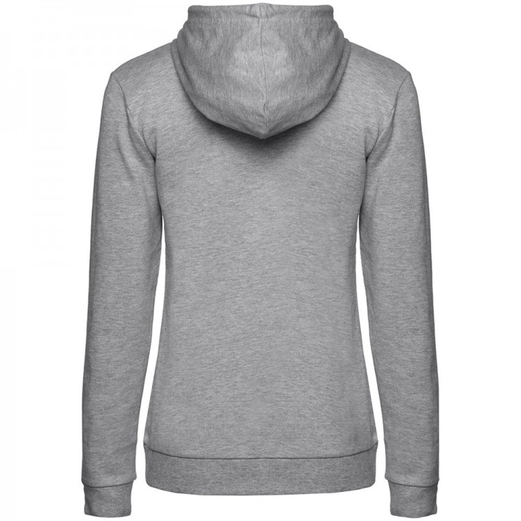 Толстовка с капюшоном женская Hoodie, серый меланж Толстовка с капюшоном женская Hoodie, серый меланж