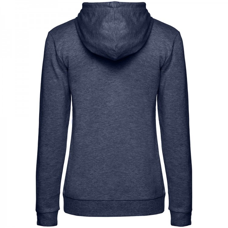 Толстовка с капюшоном женская Hoodie, синий меланж Толстовка с капюшоном женская Hoodie, синий меланж