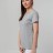 Футболка женская T-bolka Stretch Lady, серый меланж