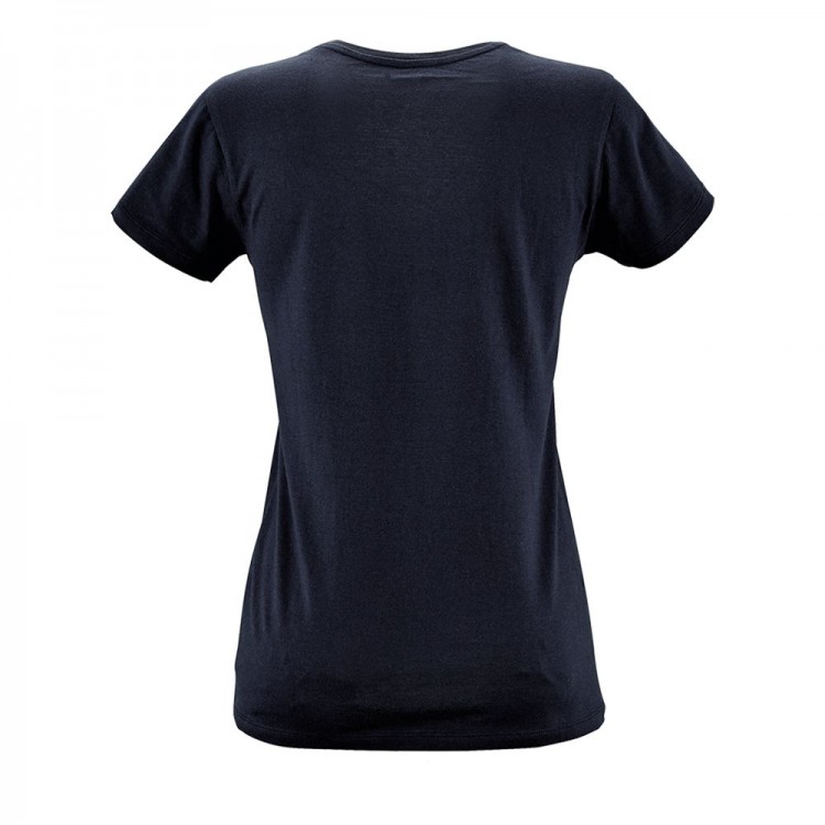 Футболка женская Metropolitan, темно-синяя Футболка женская Metropolitan, темно-синяя
