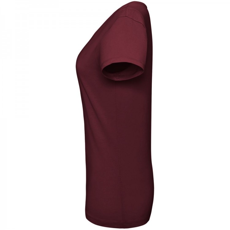 Футболка женская Martin Women, бордовая Футболка женская Martin Women, бордовая