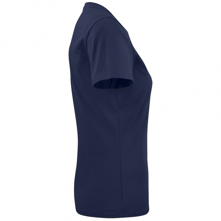 Футболка женская Ladies American U, темно-синяя Футболка женская Ladies American U, темно-синяя