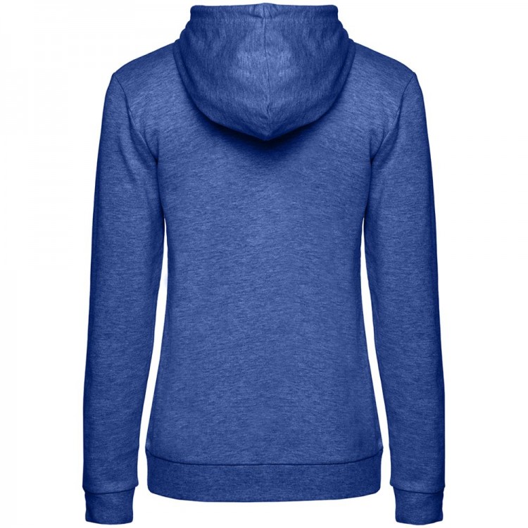 Толстовка с капюшоном женская Hoodie, ярко-синий меланж Толстовка с капюшоном женская Hoodie, ярко-синий меланж