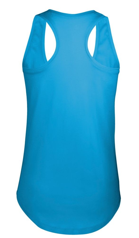 Майка женская Moka 110, ярко-голубая Майка женская Moka 110, ярко-голубая