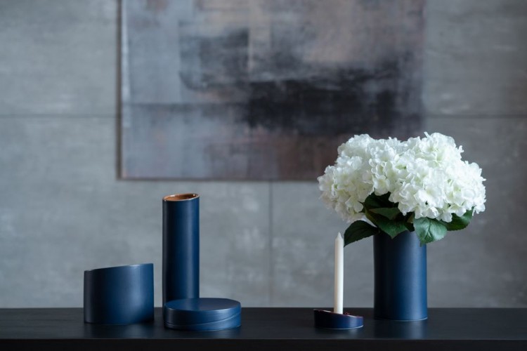 Набор подсвечников Form Fluid, горчичный Набор подсвечников Form Fluid, горчичный