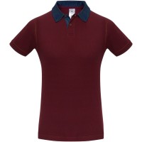 Рубашка поло мужская DNM Forward бордовая