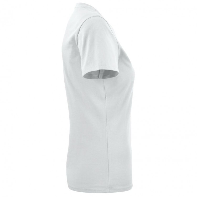 Футболка женская Ladies American U, белая Футболка женская Ladies American U, белая