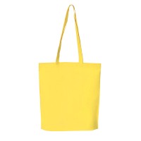 Сумка для покупок "PROMO";  желтый; 38 x 45 x 8,5 см;  нетканый 80г/м2