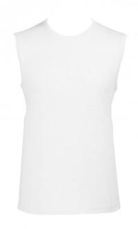 Футболка мужская без рукавов Jazzy 170, белая