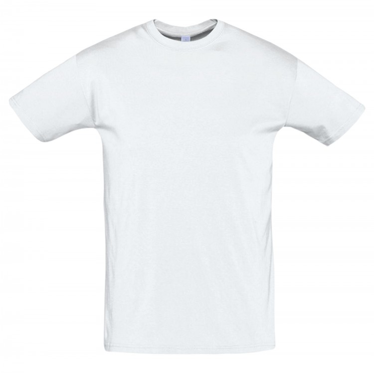 Футболка унисекс Regent 150, белая Футболка унисекс Regent 150, белая