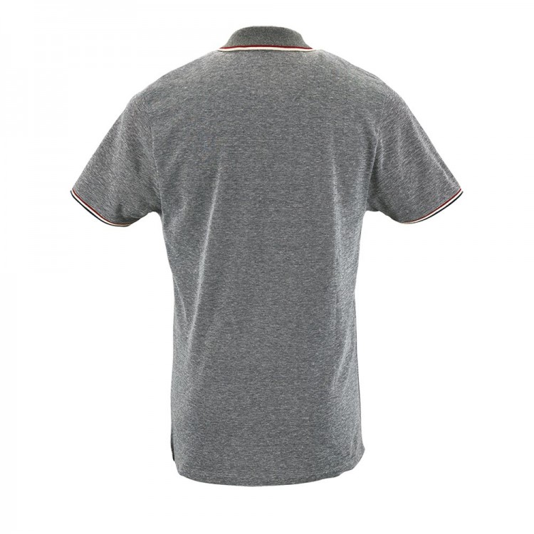 Рубашка поло мужская Paname Men, черный меланж Рубашка поло мужская Paname Men, черный меланж