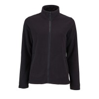 Толстовка на молнии женская NORMAN WOMEN, черный, S, 100% п/э, 220 г/м2