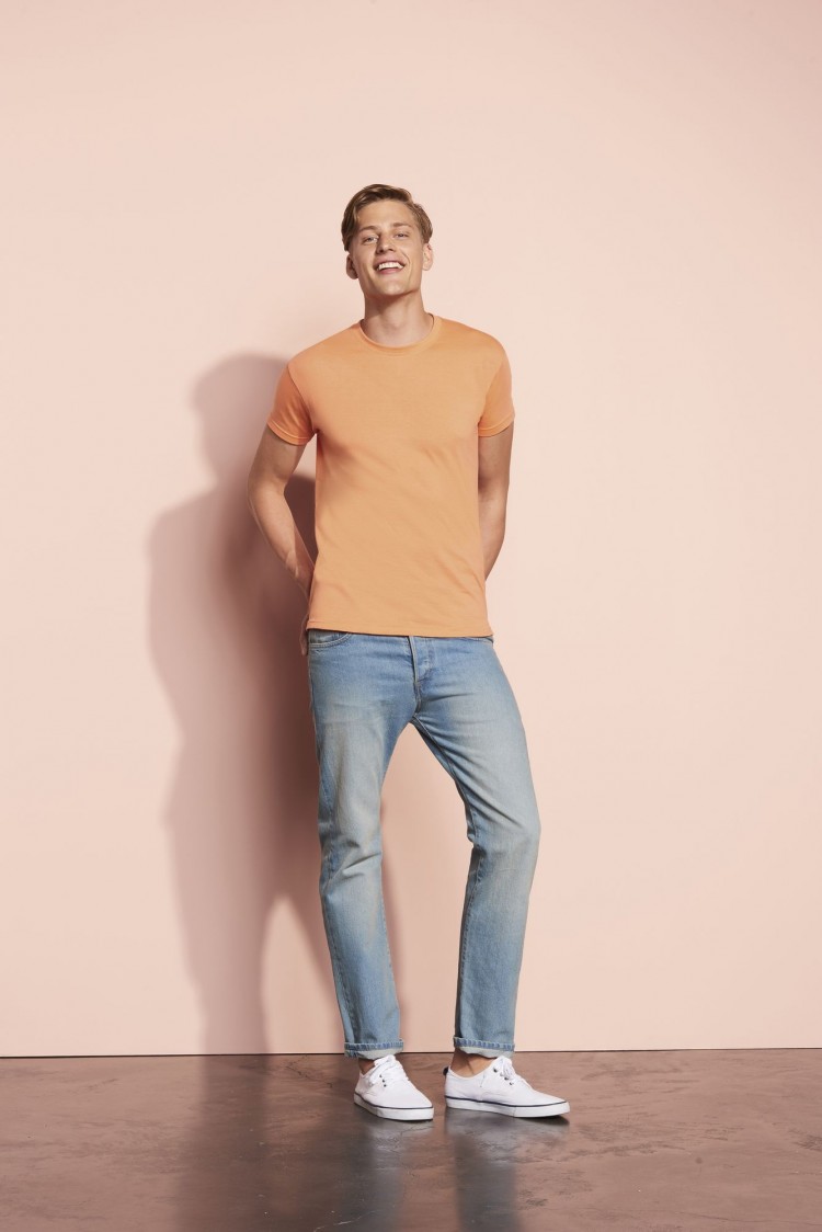 Футболка унисекс Regent 150, светло-серый меланж Футболка унисекс Regent 150, светло-серый меланж