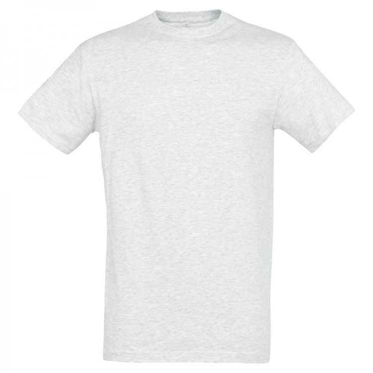 Футболка унисекс Regent 150, светло-серый меланж Футболка унисекс Regent 150, светло-серый меланж